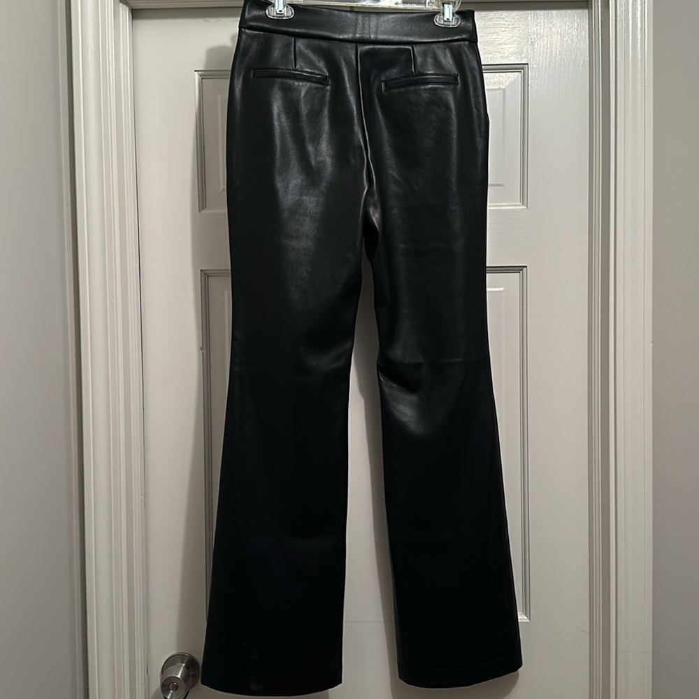 NWT Anthropologie vegan leather pants. - Picture 5 of 11